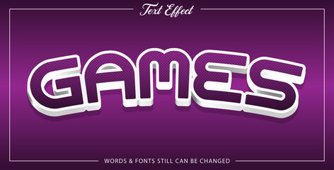 Font effect style games