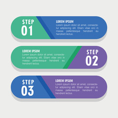 infographic steps banners design, Data analysis and information theme Vector illustration