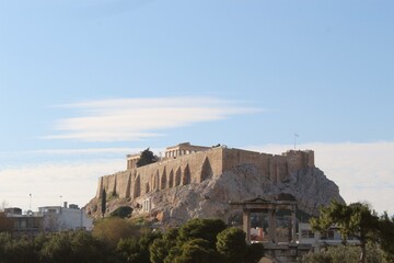 The Acropolis from the Temple of Olympian Zeus