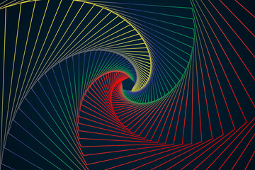 abstract line waves background