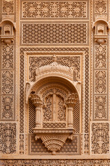 Exterior of Patwon Ki Haveli in Jaisalmer, Rajasthan, India