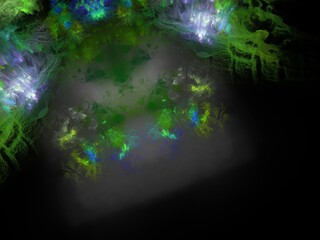 Imaginatory fractal background Image