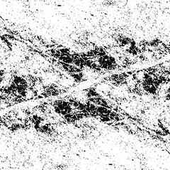 Rough black and white texture vector. Distressed overlay texture. Grunge background. Abstract textured effect. Vector Illustration. Black isolated on white background. EPS10