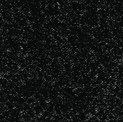 Vector fabric texture. Distressed texture of weaving fabric. Grunge background. Abstract halftone vector illustration. Overlay to create interesting effect and depth. Black isolated on white. EPS10.