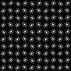 Vector seamless pattern texture background with geometric shapes, colored in black, white colors.