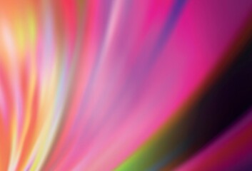 Light Pink vector blurred pattern.