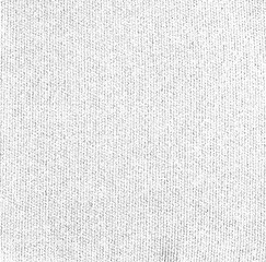 Vector fabric texture. Distressed texture of weaving fabric. Grunge background. Abstract halftone vector illustration. Overlay to create interesting effect and depth. Black isolated on white. EPS10.