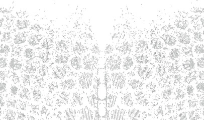 Snakeskin pattern imitation. Lines and spots structural texture. Cool and artsy faux leather background. Abstract vector illustration. Black isolated on white. EPS10