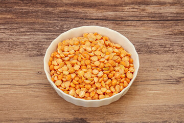 Dry peas for cooking