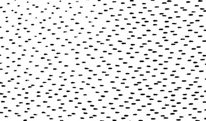 Rough, irregular texture composed of monochrome geometric elements. Overlay distressed grunge background. Abstract vector illustration. Isolated on white background. EPS10