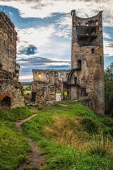 The Ruin of Zv&iacute;řetice Castle located near Mlada Boleslav