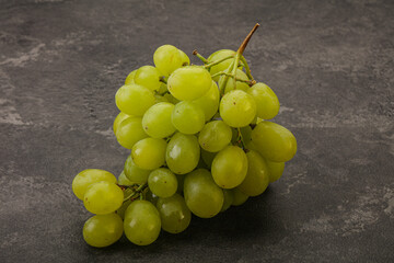 Sweet and tasty green grape