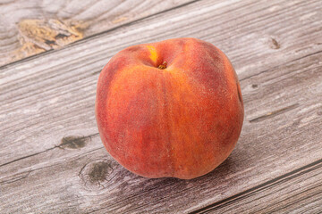 Fresh ripe sweet peach fruit