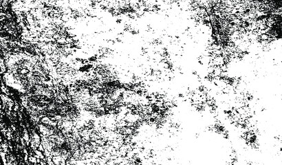 Rough black and white texture vector. Distressed overlay texture. Grunge background. Abstract textured effect. Vector Illustration. Black isolated on white background. EPS10
