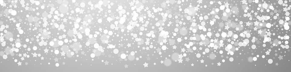 Magic stars sparse Christmas background. Subtle fl