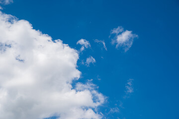 blue sky and clouds background