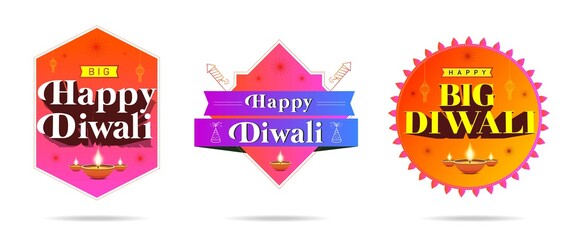 Happy Diwali festival, Creative banner or sale logo, india festival, logo unit, logo banner,