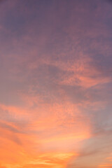 Fototapeta premium Beautiful twilight sky background