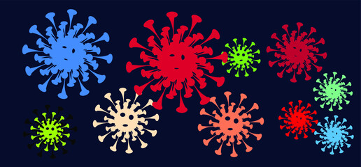 abstract background with flowers. Fractal art design. Greeting card template. can be used for web design, poster banner. printing for book cover