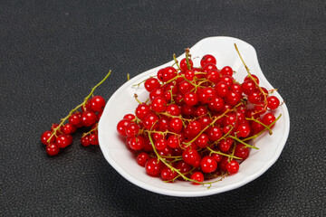 Sweet tasty fresh Red currant