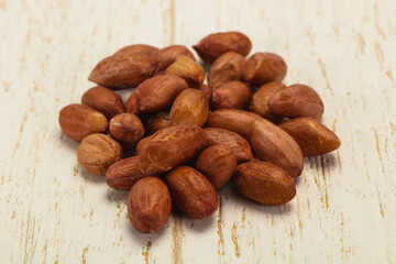 Raw peanut heap - for roast