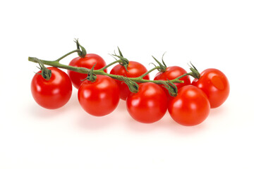 Ripe tomatoes on the branch