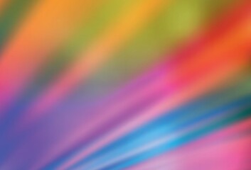 Light Pink, Yellow vector blurred bright pattern.