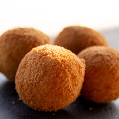 Bolinha de queijo, brazilian finger food and party snack