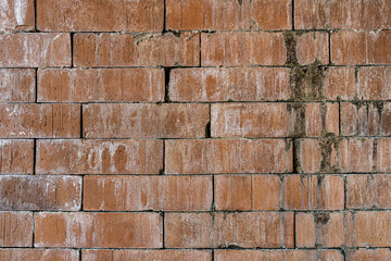 Old grunge concrete brick wall pattern background