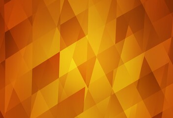 Light Orange vector pattern in square style.