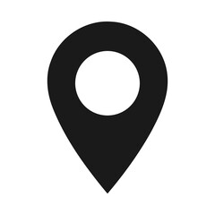 Pin location and place icon vector