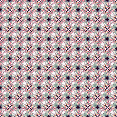 kaleidoscope pattern floral motives 