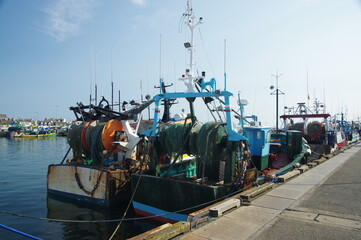 Fototapeta na wymiar Le port de pêche du Guilvinec