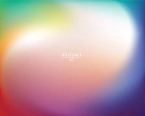 Abstract blurred gradient mesh background bright rainbow colors.