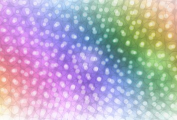 Light Multicolor vector texture with disks.