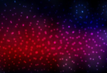 Dark Pink, Red vector backdrop with dots.