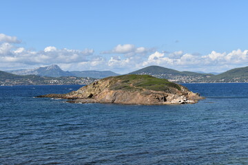 Naklejka premium Vue de la presqu'île de Giens