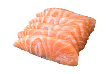 raw salmon fillet