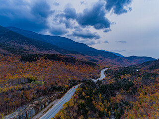 White Mountains in fall