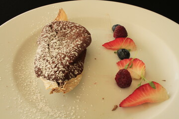 Panqué de chocolate 