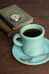 コーヒーと本と懐中時計