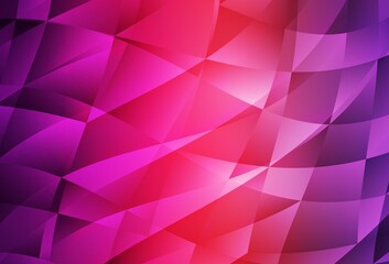 Light Purple, Pink vector low poly background.