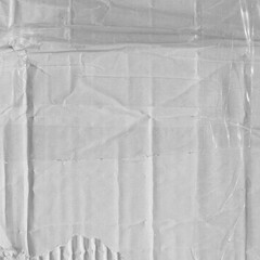 White vintage rough sheet of carton. Recycled environmentally friendly cardboard paper texture. Simple gray minimalist papercraft background.