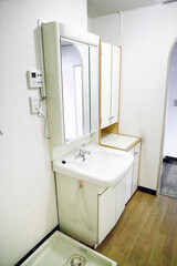 リフォーム前の洗面所