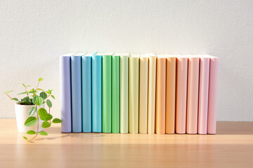 Naklejka premium カラフルな本