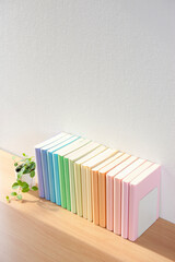 カラフルな本