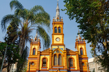 
Facade of the São José Church, Belo Horizonte state of Minas Gerais, Brazil.