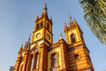 Fototapeta na wymiar Facade of the São José Church, Belo Horizonte state of Minas Gerais, Brazil.
