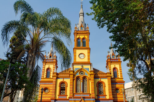 
Facade of the S&atilde;o Jos&eacute; Church, Belo Horizonte state of Minas Gerais, Brazil.