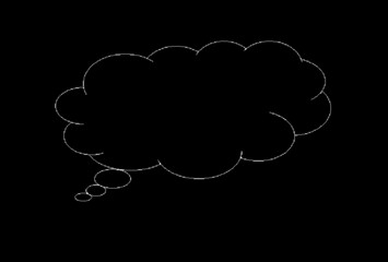 Speech pixel art bubble to write your text